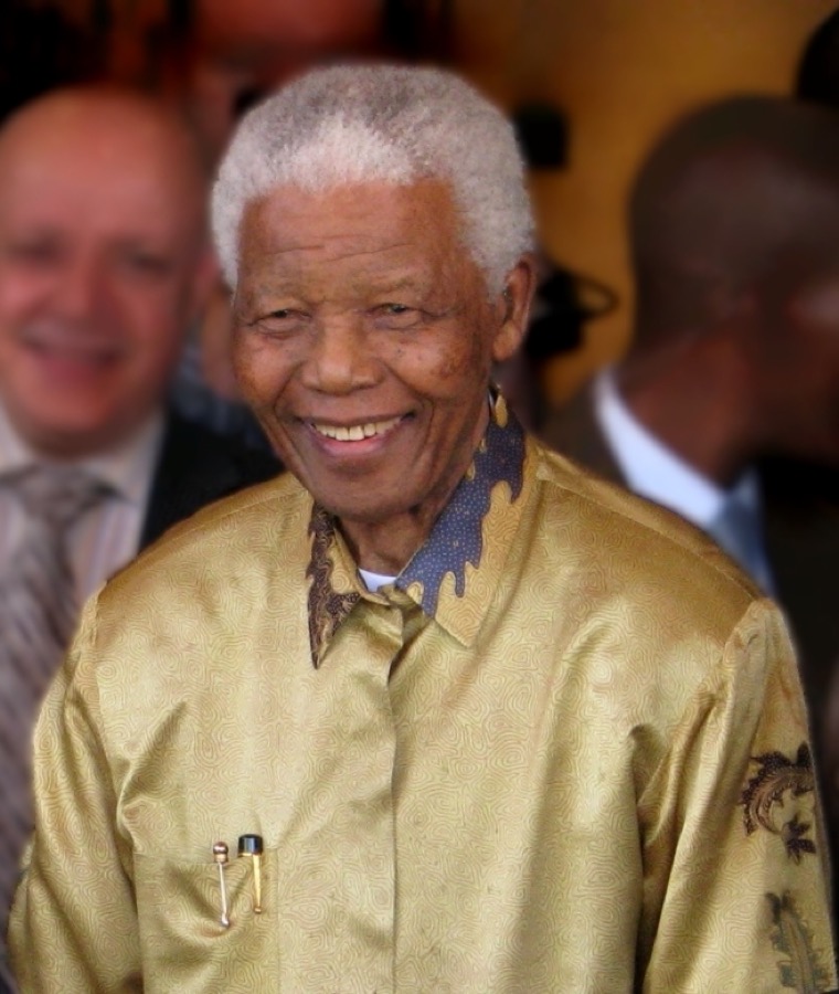 Portrait of Nelson Mandela
